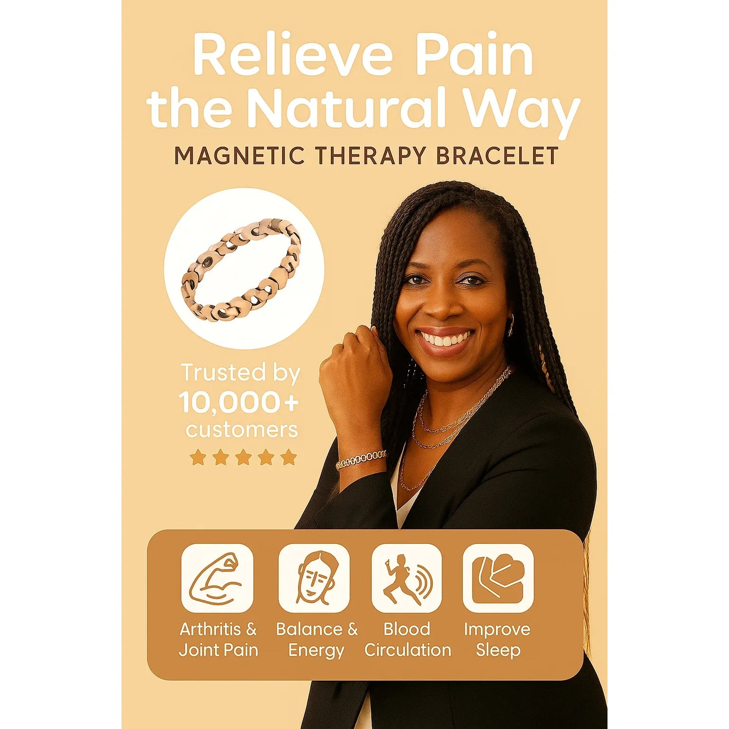 Retreat™ Copper Vitality Bracelet