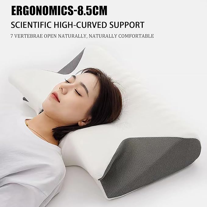Retreat™ Cervical Relief Pillow + Free Sleep Guide