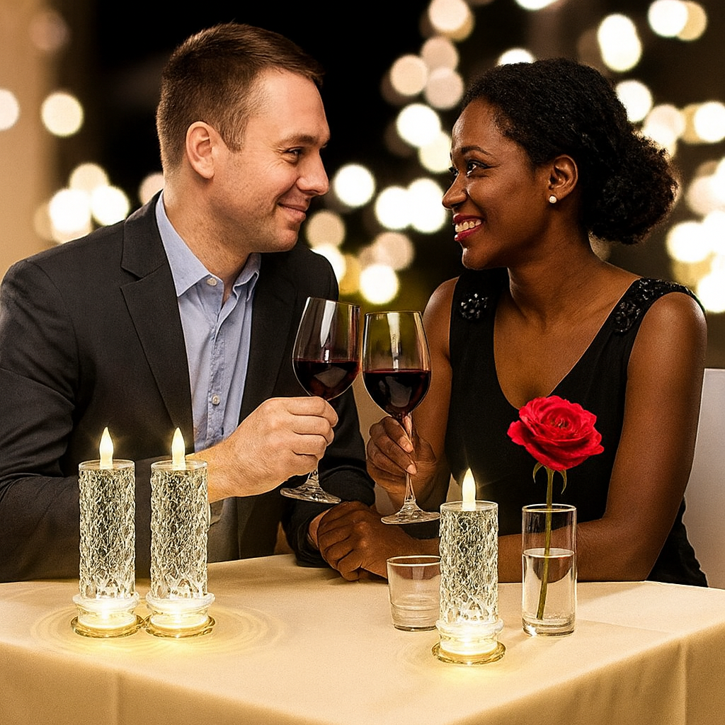 RetreatRadiance™ Crystal Candle