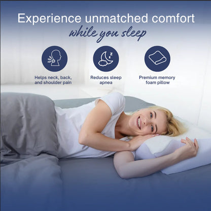 Retreat™ Cervical Relief Pillow + Free Sleep Guide
