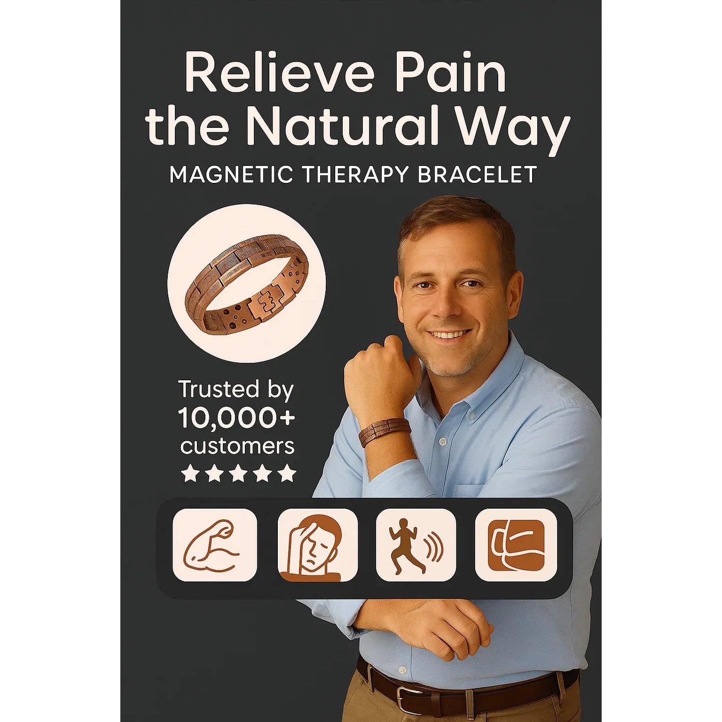 Retreat™ Copper Vitality Bracelet