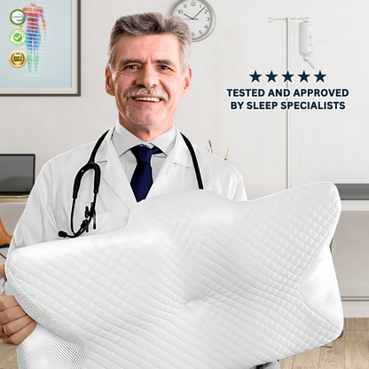 Retreat™ Cervical Relief Pillow + Free Sleep Guide