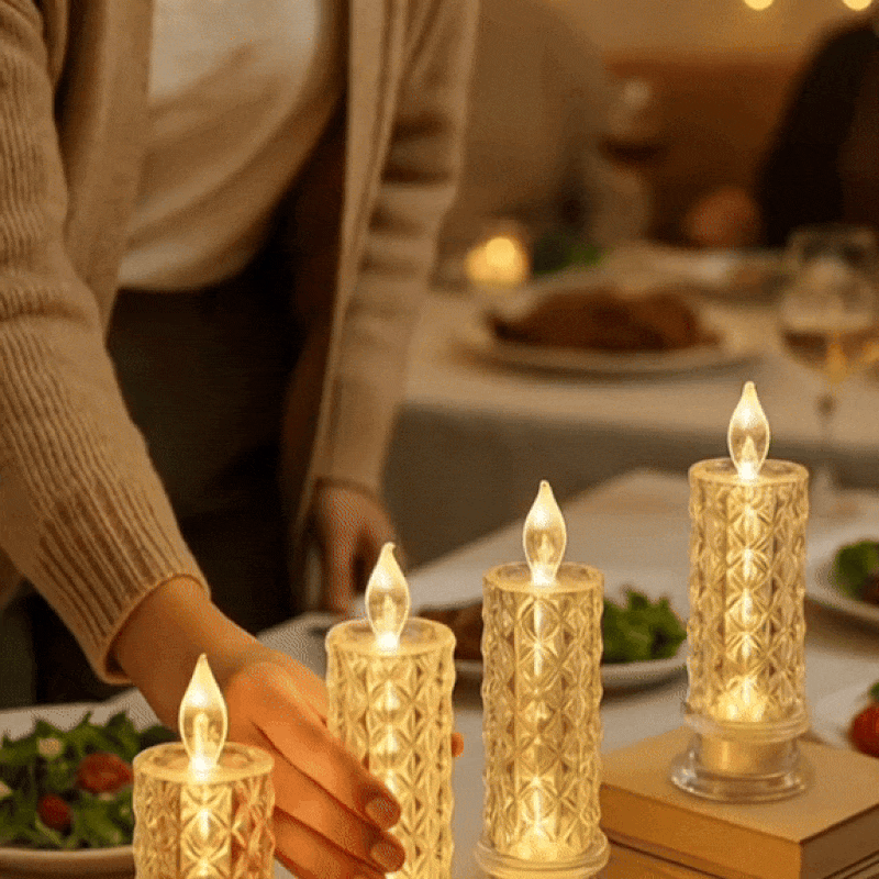 RetreatRadiance™ Crystal Candle